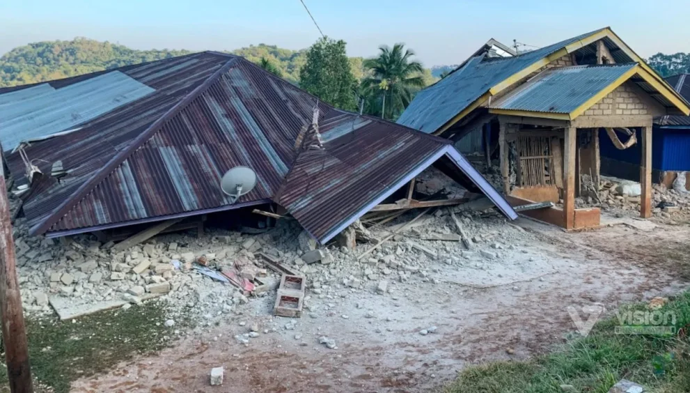 Así quedó Indonesia tras el fuerte terremoto de magnitud 7,7: impactantes imágenes