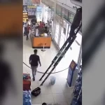Elefante rescata a un hombre atrapado por la corriente de una inundación y provoca asombro en miles de usuarios de redes sociales.