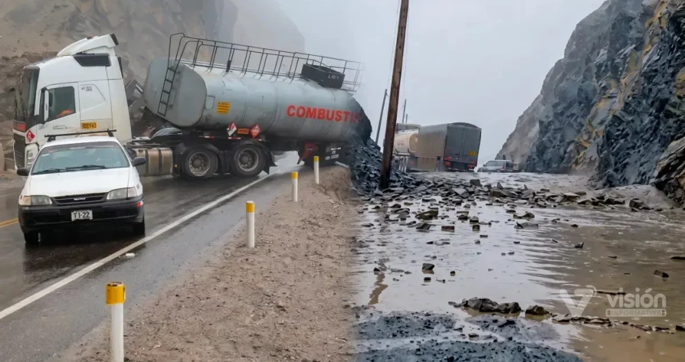 Huaicos en Atico y Ocoña paralizan el tránsito y dejan varados a buses tras lluvias por ‘Dana Aníbal’