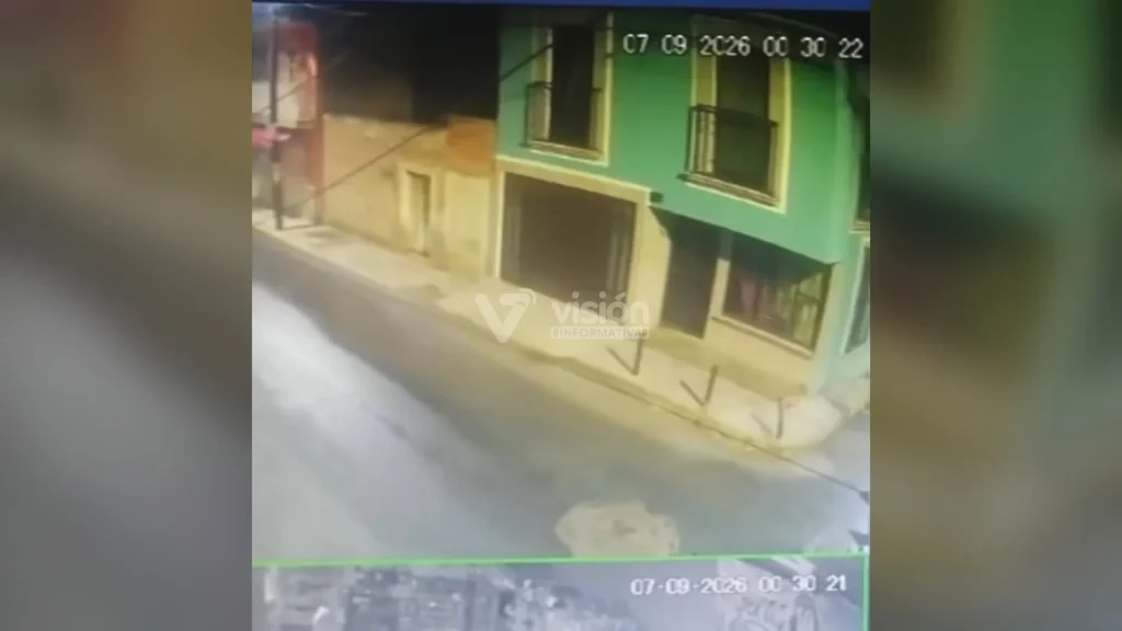 En México, dos motocicletas chocan
