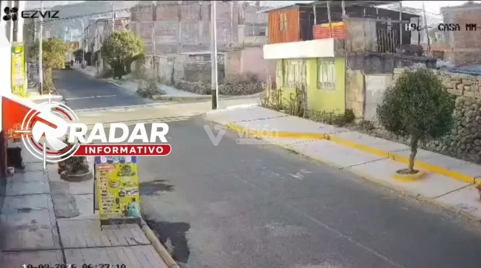 Estudiante de Enfermería pierde la vida en un choque captado por cámaras de seguridad que analizan la Policía y la Fiscalía.